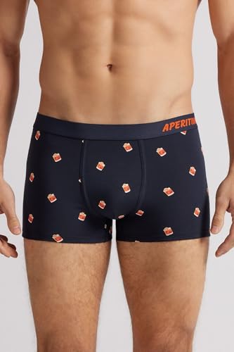Man's Negroni Cocktail Print Superior Cotton Boxers2