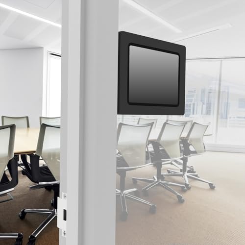 VidaMount Black Enclosure and Tilting Removable Glass Mount [Bundle] Compatible with iPad Pro 11