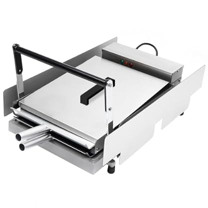 YyanLAK Hamburger Machine, Kommerziellen Hamburgerpresse Doppel Hamburger Maschine Brötchen Toaster 2000W für Bäckereien, Restaurants, Kioske, Kantinen – Bild 7