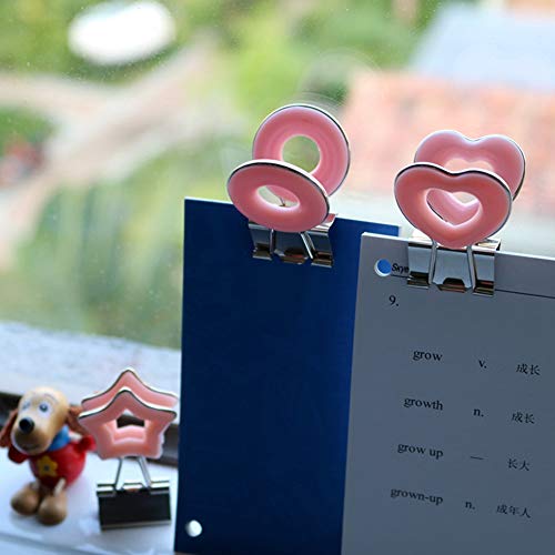 Clipes de papel de tamanho pequeno, pasta de documentos, grampos da pasta, pasta estacionária para s