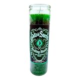 Double Luck Candle | Gota de Suerte Seal of Power | Green 7-Day Fixed Candle | Healing Hussle