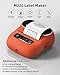 Phomemo M220 Label Maker, 3.14 Inch Bluetooth Thermal Label Printer for Barcode, Address, Labeling, Mailing, File Folder Label, Easy to Use, Support Smartphone, Tablet&PC, with 3 Label