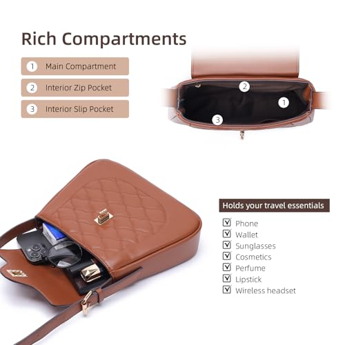 Prettyzys Shoulder Bag for Women,Trendy purses for women,Vegan Leather Small Purse,Tote Bag for Women with Detachable Strap3