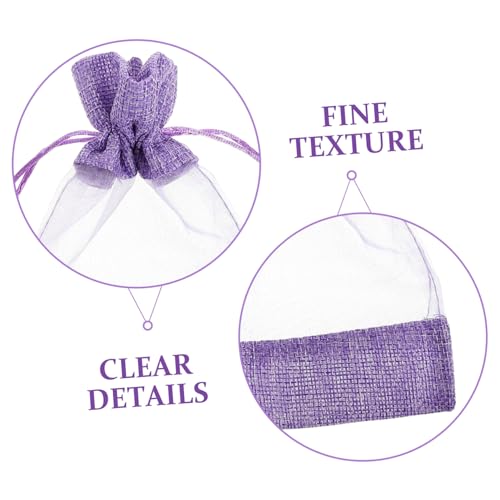 10 bolsas de saco lavanda rellenable de ERINGOGO miniatura 3
