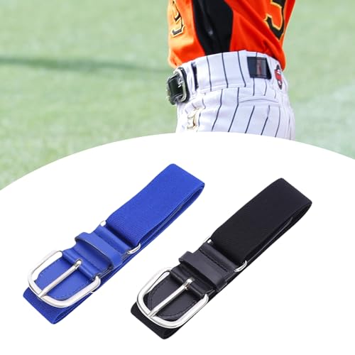 UncleS Elastic Belt Fashion Youth Baseball Softball Size Adjustable Length Metal Buckle Fixed Color for Boys Fixed Color for Boys Fixed Color for Boys3