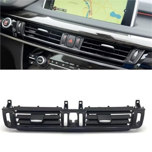 Panneau d'aération AC central pour BMW X6 F16 2015-2018 cache tableau bord
