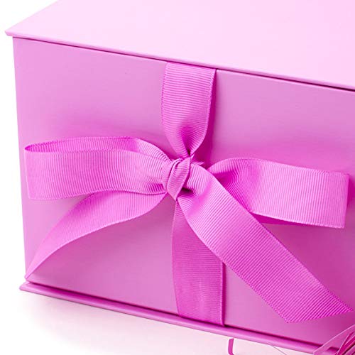 Hallmark 7" Gift Box (Light Pink) For Mother's Day, Birthdays, Bridal Showers, Weddings, Baby Showers, Bridesmaids Gifts, Valentines Day And More, Large (5Ebc1121) #TOP4