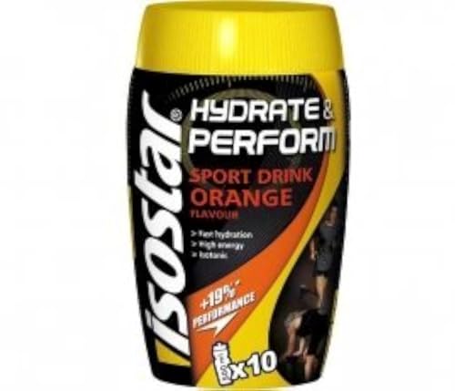 Isostar Hydrate and Perform Orange Powder 400g by Isostar