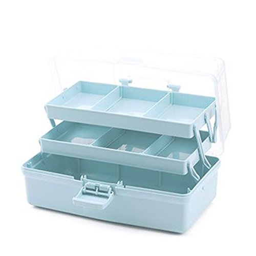 Hausapotheke, Teckpeak Medizinschrank Medizin-Box Erste Hilfe Multi-Schichten Verbandtasche Behälter Medikamenteorganizer Cover