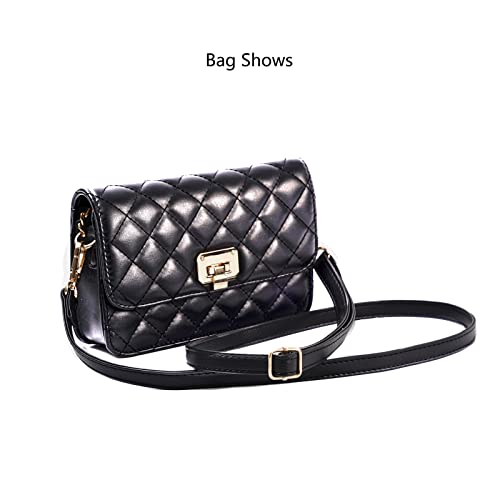 Tracolla Regolabile In Morbida Pelle Pu Tracolla Borsa Catena Di Ricambio, Rosso - Oro, Corpo Trasversale - 6