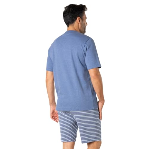 Pyjama court interlock homme Eminence en coton peigné de qualité supérieure - 3