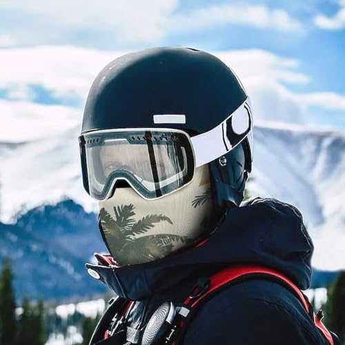 Balaclava para Hombres y Mujeres con Diseño de Piña y Árbol, Máscara Facial Completa para Ciclismo y Esquí miniatura 5