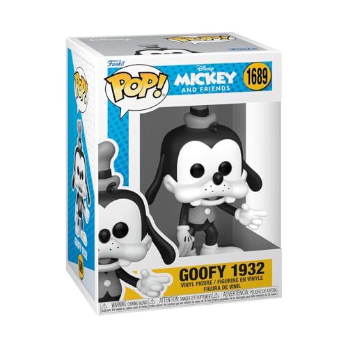 Funko Pop! Disney: Goofy Through The Ages - 1932 - Figura in Vinile da Collezione - Idea Regalo - Merchandising Ufficiale - Giocattoli per Bambini e Adulti - Cartoon/Animation Fans