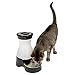 PetSafe Healthy Pet Water Station - Small, 64 oz Capacity, Gravity Cat & Dog Waterer, Removable Stainless Steel Bowl Resists Corrosion & Stains, Easy to Fill, Filter Compatible