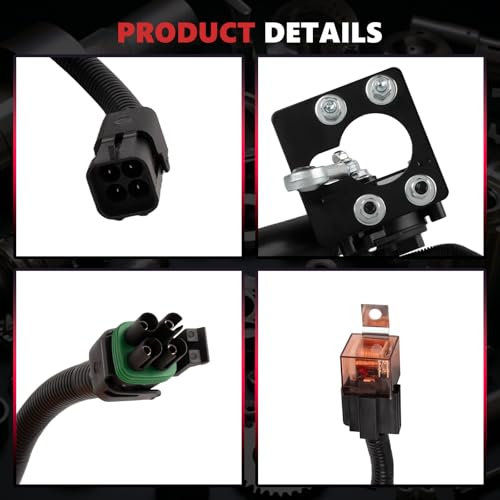 Image of 914015 Electric Headlight Motor Conversion Kit Compatible with C3 Corvette Chevrolet Chevy 1968-1982 Front Left & Right, C3 Corvette Headlights