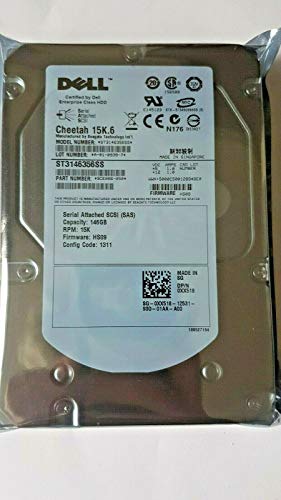 Disque dur SAS Dell Cheetah 15K.6 146 Go ST3146356SS avec vitesse 15000 RPM