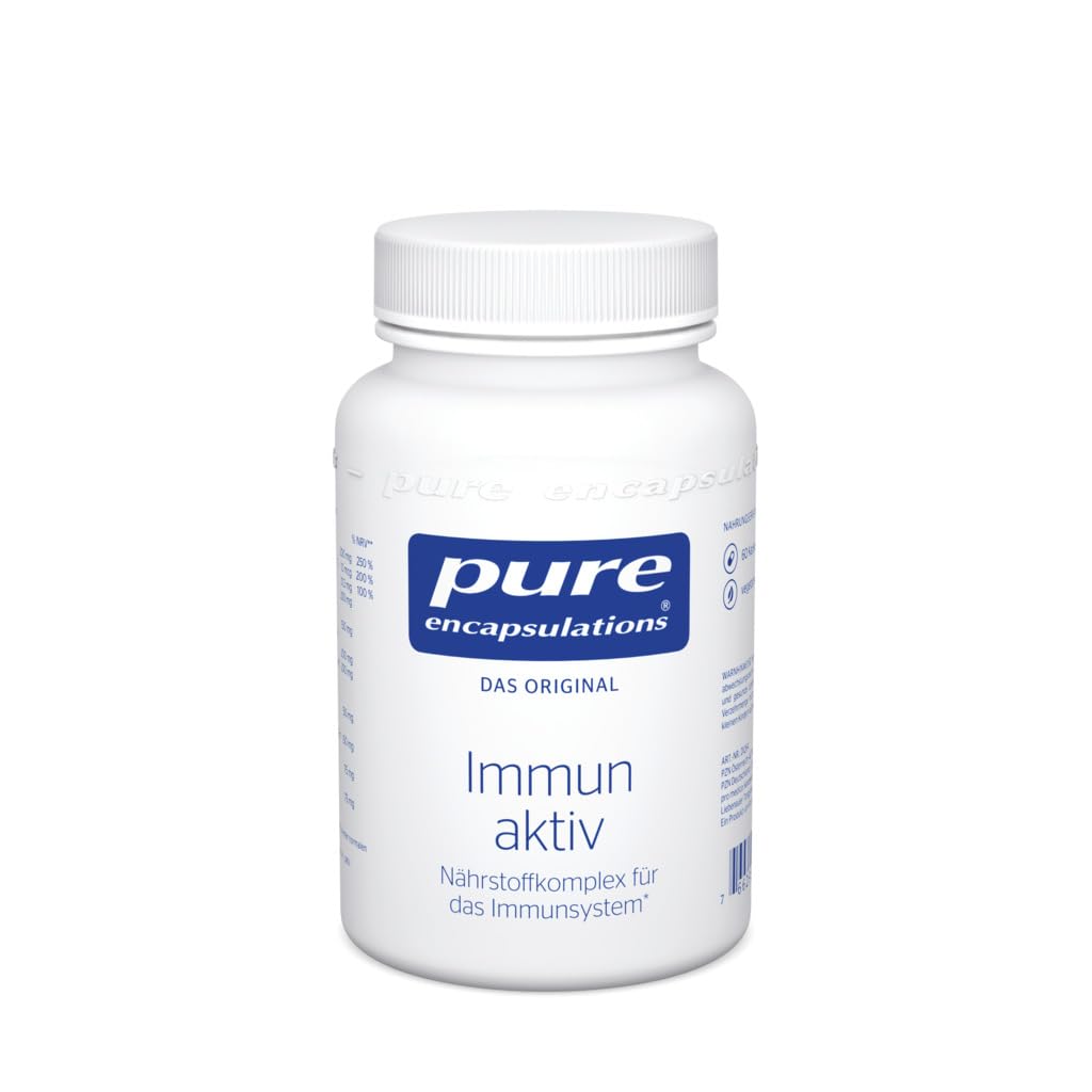 Pure Encapsulations Immun aktiv mit Vitamin C, Vitamin D3, Zink, 60 Stk