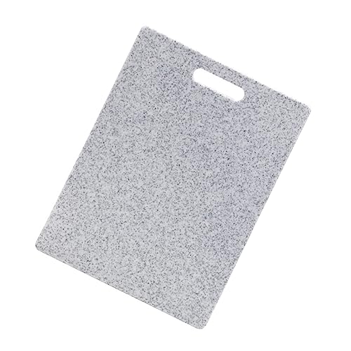 CRILSTYLEO 1 Tabla de Cortar de Imitación de Mármol Material PP Tabla de Cortar Frutas Y Verduras Portátil Herramienta de Cocina Fácil de Limpiar para Uso Doméstico