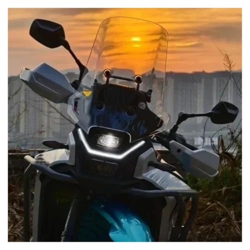 Pare-brise moto 450MT protection aérodynamique contre le vent - 7