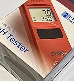 Hanna HI98107 Wasserdichter Taschen-pH-Tester (Bereich: 0,0 bis 14,0 pH) mit 0,1 pH-Auflösung für die Trinkwasseranalyse, Qualitätssicherung im Lebensmittelbereich, Kosmetikindustrie von INSTRUKART