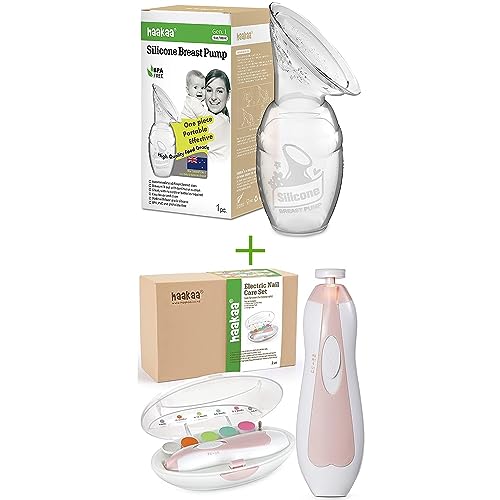 Image of haakaa Manual Breast Pump and Baby Nail Trimmer Electric