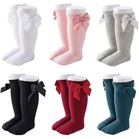 FedMois Baby Girls Knee High Socks Cover