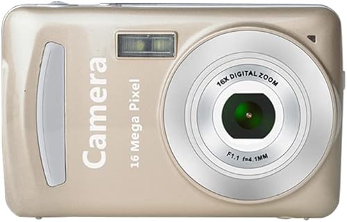 PENCHEN Videocámara HD 1080P para niños, 16MP 16X zoom digital con pantalla LCD de 1.77 pulgadas