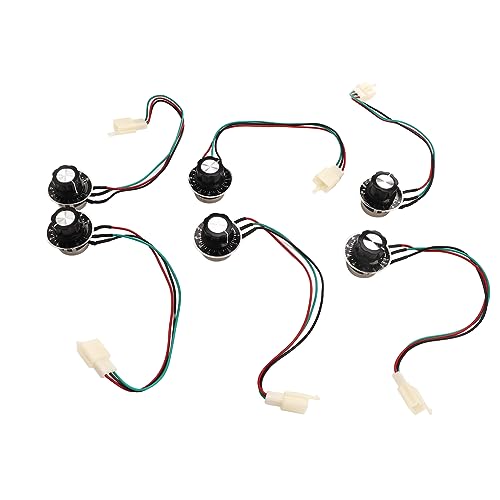 6pcs Linear Diminui o Potenciômetro Rotativo