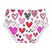 Joisal Aesthetic Girls Underwear Toddler 3t Cotton Girl Panties Cute Valentine Hearts Briefs Kids Undies