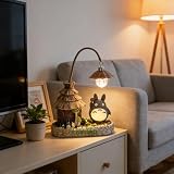 Lampe de chevet Totoro LED en forme de chaumière – photo 8