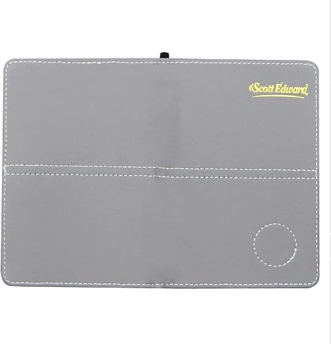Miniatura 6 de Scott Edward Funda para tarjeta de puntuación de golf, soporte de cuero para tarjetas de puntuación, estadísticas y seguimiento de puntuaciones,