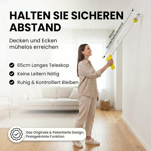 GOODS+GADGETS® Spinnenfänger 60cm Greifarm, tierlieber Spider Catcher – Ansicht 2