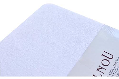 FACTORY COLCHON - Funda Rizo 135x190 Anti Ácaros Antibacteriano Desenfundable con Cremallera Hipoalergénico Transpirable Algodón