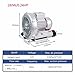 ADafeg Regenerative Blower 0.24HP 0.33HP 0.47HP High-Pressure Vortex Ring Blower 110V 50Hz Single Phase, for Sewage Aeration Aquarium Fish Pond(180W/0.24HP)