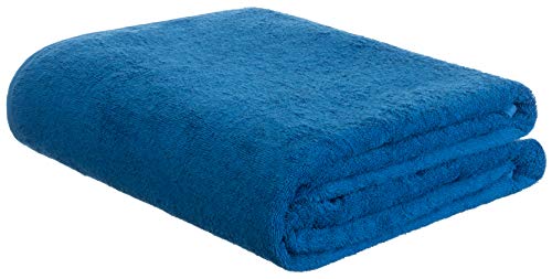 Brandsseller Frottierdecke Sommerdecke Picknickdecke Wohndecke 100% Baumwolle 150 x 200 cm Blau