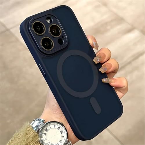 Coque iPhone 13 Pro Max anti choc métal charge sans fil
