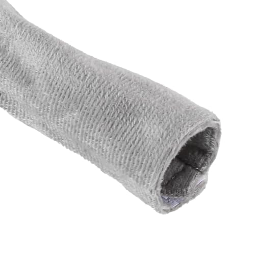 Nicear 2 Stück Kühlschranktürgriff-Handschuhe, Küchengerät, dekorative Schutzhandschuhe, rutschfest, für Kühlschrank-/Ofengriffe, verhindert Fingerabdrücke, Flüssigkeiten und Fett, Grau