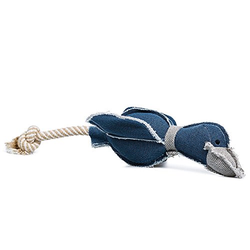 Rocco & Roxie Supply Co. Cute Duck Dog Toys in Fun Shapes That Small and Large Dogs Love - Cure for Pet Boredom