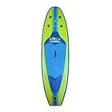 HUDORA Stand-Up Paddle Board Glide SUP 285 cm, aufblasbar, lime/blau, Stand-Up Paddel Board