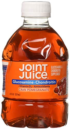 Joint Juice Glucosamine & Chondroitin Supplement Drink Cranberry Pomegranate, 8 Fl Oz (Pack of 9) (Cran Pomegranate)