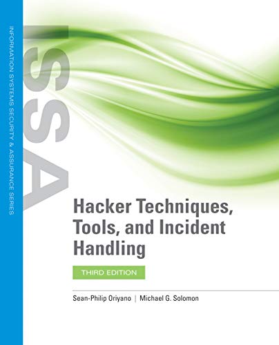 Hacker Techniques, Tools, and Incident Handling Hacker Techniques, Tools, and Incident Handling