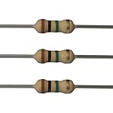 E-Projects 100EP5141M00 1M Ohm Resistors, 1/4 W, 5% (Pack of 100)