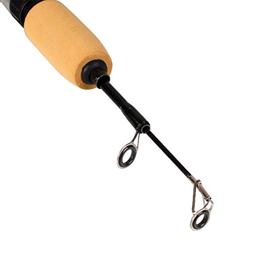 Vara de pesca Forfar para uso ao ar livre, portátil, vara, alimentador de 3 seções, conjunto de equi