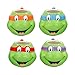 Silver Buffalo AST9501 Nickelodeon TMNT 3D Sculpted Mug, 22.8-ounces, Assorted