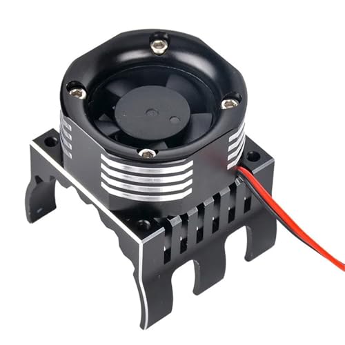 Dissipateur Thermique 42mm avec Ventilateur et Éclairage pour Moteur RC Traxxas et Arrma 1/8 1/10
