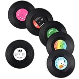 ❤Material: Hergestellt aus hochwertigem PVC mit einer kleinen Gummischeibe auf der Unterseite, rutschfest, Untersetzer rutschen nicht leicht herum.