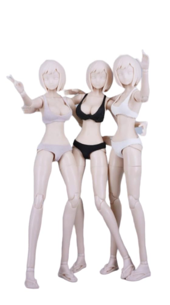 Amazon | HiPlay 1/12 フィギュア 服 女性 下着 スポーツインナー 
