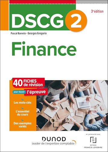 DSCG 2 - Finance - Fiches de révision - 3e éd.