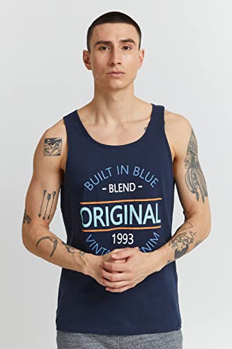 Blend BHAlvarez tanktop voor heren, basic spiershirt met ronde hals - Image 3