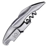 Wine Bottle Opener, GIFORYA Stainless Steel Corkscrew Wine Opener, Wine Key for Bartenders and Waite
